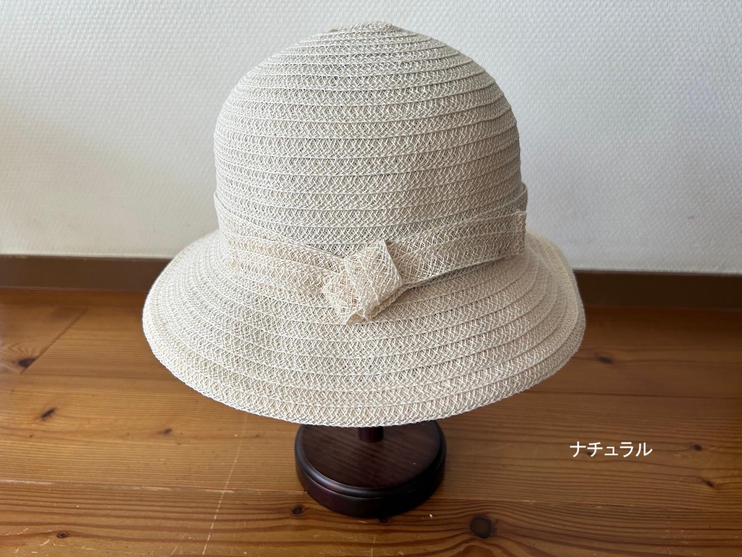 【畳める】【洗える】柔らか綿混のブレードハット 日本製 岡本帽子 | 3枚目